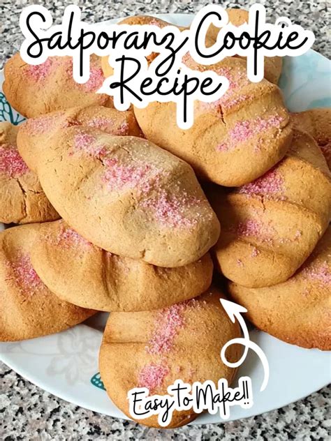 salporanz cookies|Salporanz Cookie Recipe